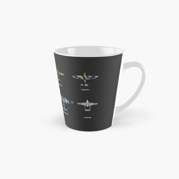 Vista previa del artículo con la obra «Aviones de combate de la Segunda Guerra Mundial de la RAF», diseñado y vendido por rogue-design.