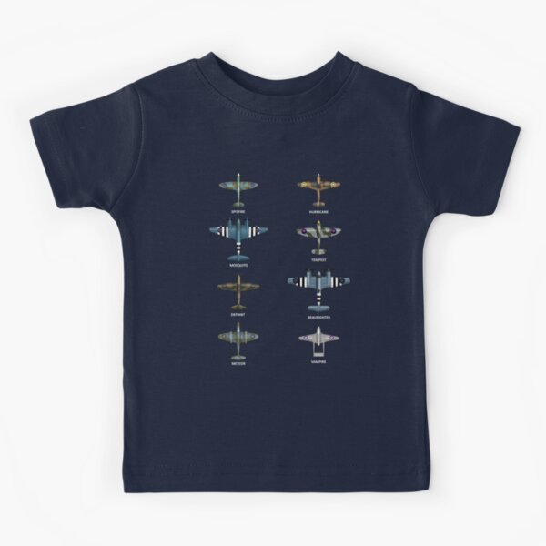 Vista previa del artículo con la obra «Aviones de combate de la Segunda Guerra Mundial de la RAF», diseñado y vendido por rogue-design.