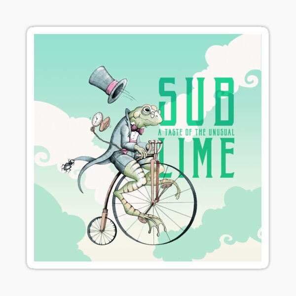 Sublime Bicycle Frog Sticker