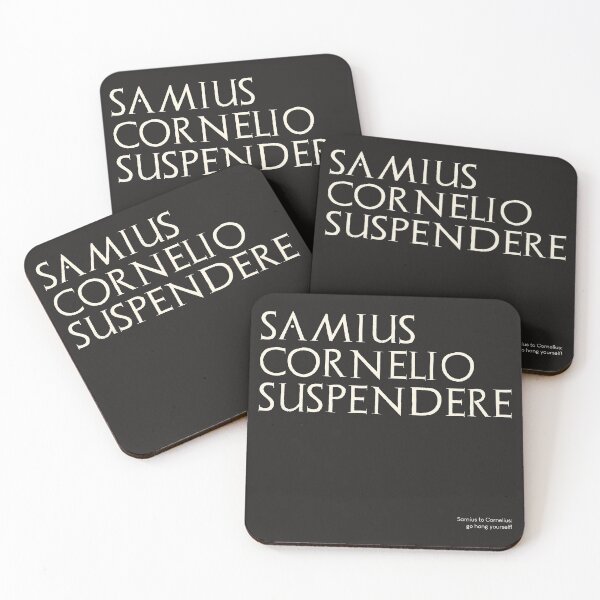 Item preview, Graffiti de Pompeya - SAMIUS CORNELIO SUSPENDERE designed and sold by MetaPhyStore.