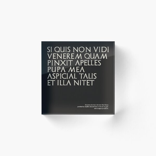 Item preview, Graffiti de Pompeya - SI QUIS NON VIDI VENEREM ... designed and sold by MetaPhyStore.