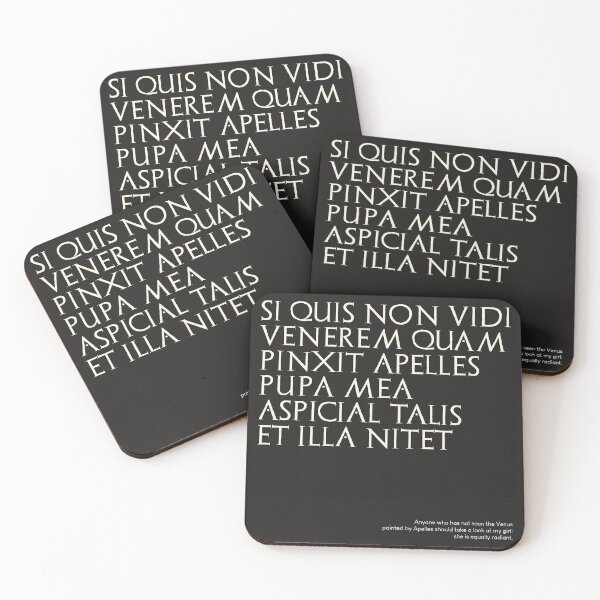 Item preview, Graffiti of Pompeii - SI QUIS NON VIDI VENEREM... designed and sold by MetaPhyStore.