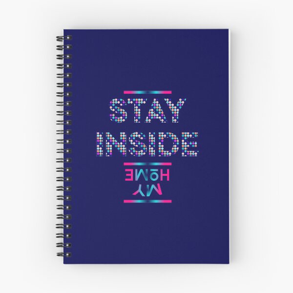 Item preview, Stay Inside My Home, positive quote designed and sold by IngaDesign.