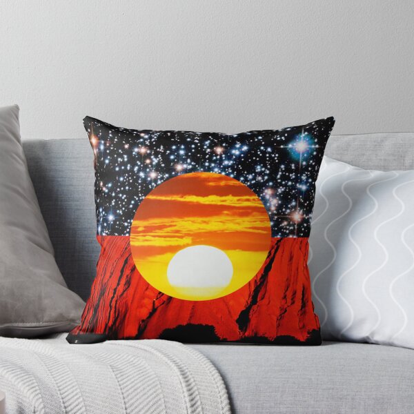 Item preview, Distressed Aboriginal Flag designed and sold by jordandrobny.