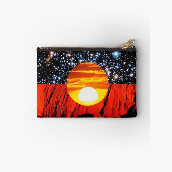 Item preview, Distressed Aboriginal Flag designed and sold by jordandrobny.