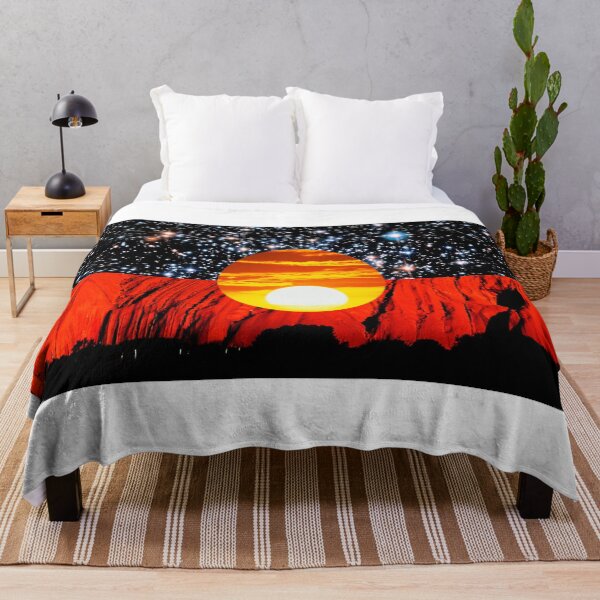 Item preview, Distressed Aboriginal Flag designed and sold by jordandrobny.