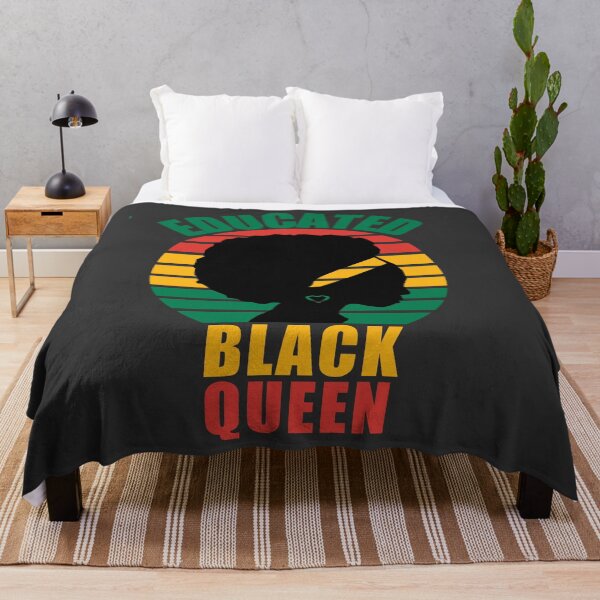 Item preview, African American wear for Educated Strong Black Woman Queen designed and sold by MERCH HQ.