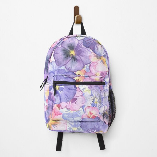 Item preview, Watercolor Pansy Flowers designed and sold by Sofya Dushkina.