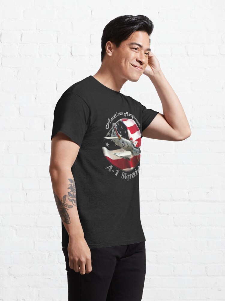 Alternate view of A-1 Skyraider American Airpower Classic T-Shirt