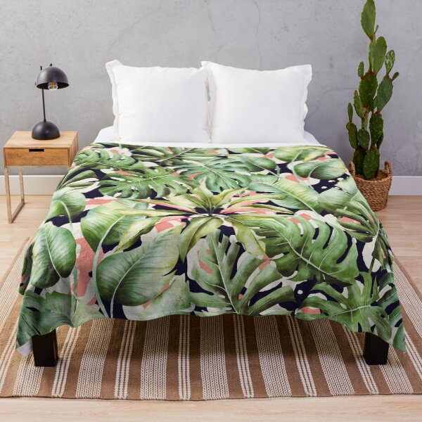 Item preview, Tropical leaves designed and sold by cutecrazytshirt.