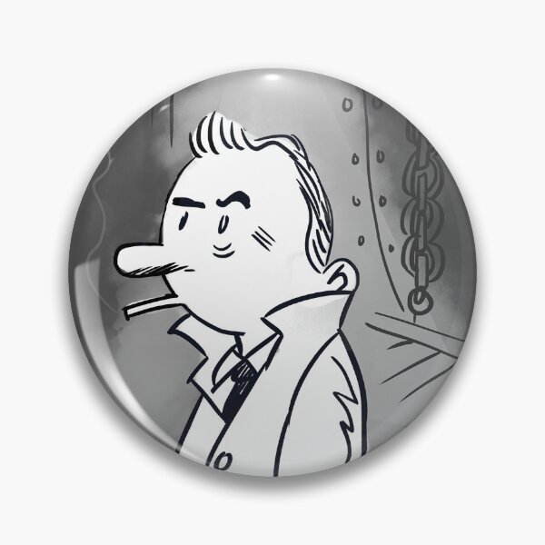 Item preview, The Detective on the Docks designed and sold by Lliam Amor.