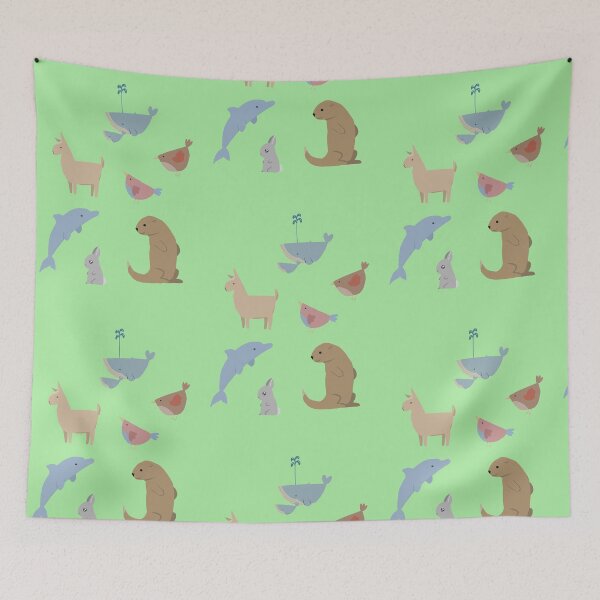 Item preview, Assorted Cartoon Animal Illustrations designed and sold by stilo29.