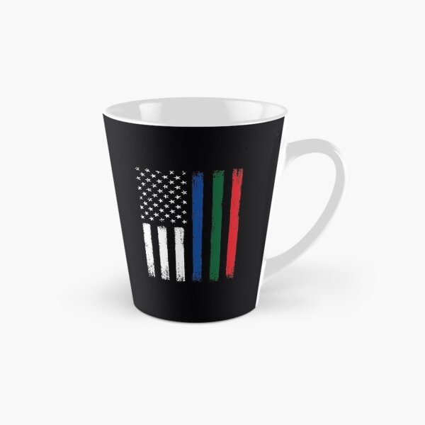 Item preview, Thin Blue Red Green Line Flag - Police Firefighter Military designed and sold by common-node.