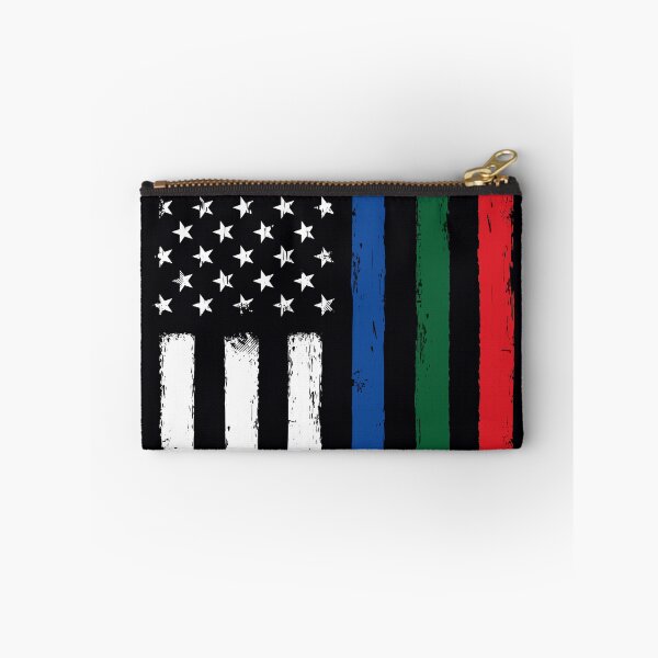 Item preview, Thin Blue Red Green Line Flag - Police Firefighter Military designed and sold by common-node.