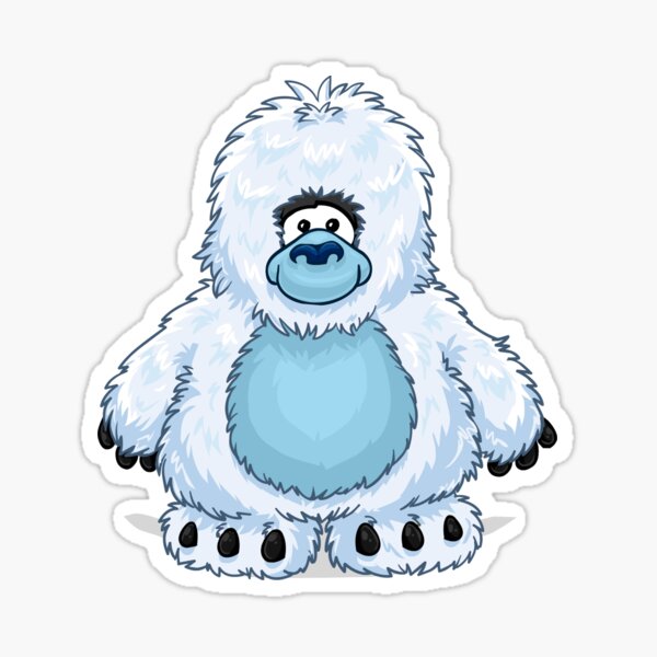 Big Puffy Yeti Sticker