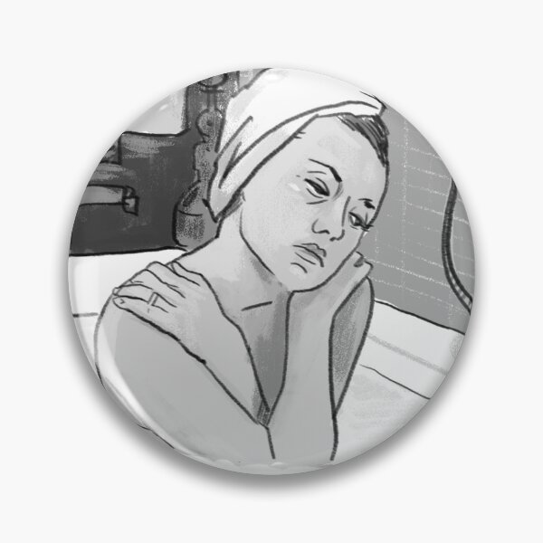 Item preview, La Notte - Jeanne Moreau en el baño designed and sold by Lliam Amor.