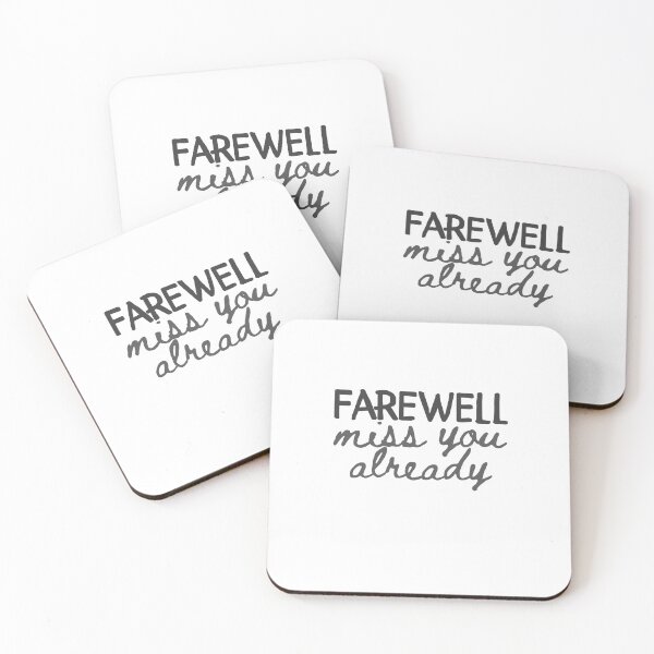 Item preview, Farewell, Miss You Already  designed and sold by Zentropik.
