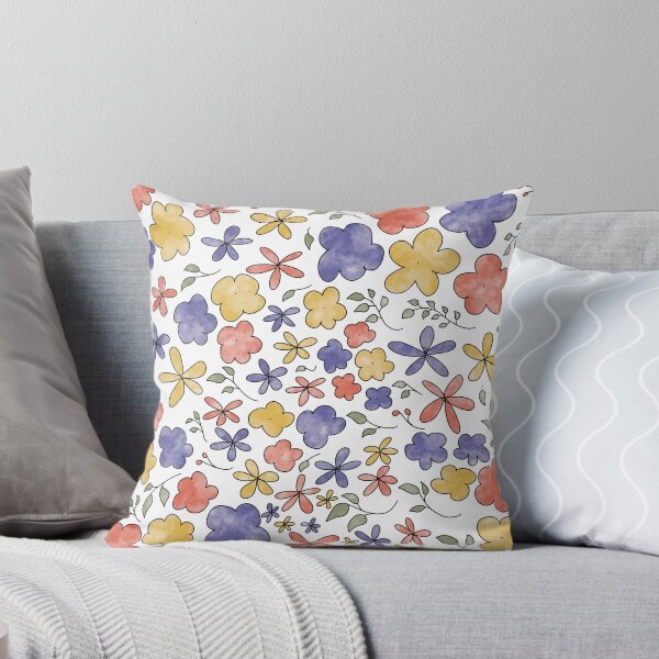 Item preview, Ditsy flower doodles designed and sold by SJAPhoto.