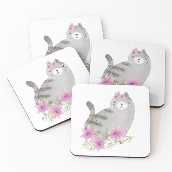 Item preview, Cute cat designed and sold by KaliDesign.