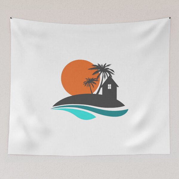Item preview, beach logo icon symbol designed and sold by kaideuan.