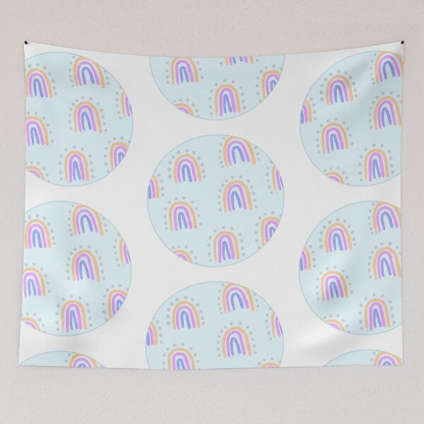 Item preview, boho rainbow pattern designed and sold by elle-artss.