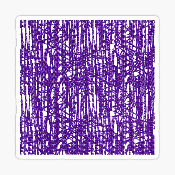 Abstract pattern Sticker