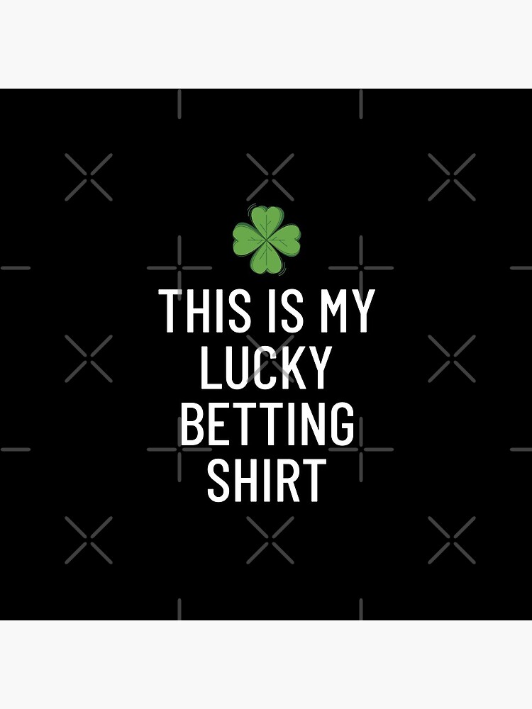 "This Is My Lucky Betting Shirt Sports Betting" Pin by OldCamp Redbubble