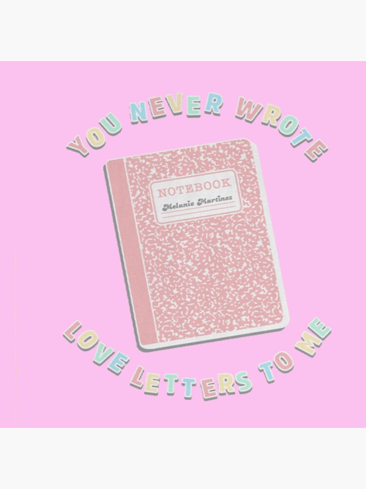 you never wrote love letters to me | Art Print