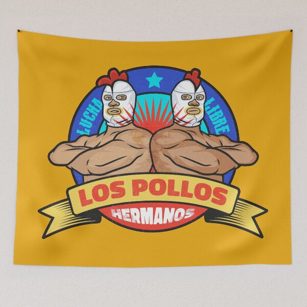 Item preview, Los pollos hermanos - lucha libre designed and sold by redwane.