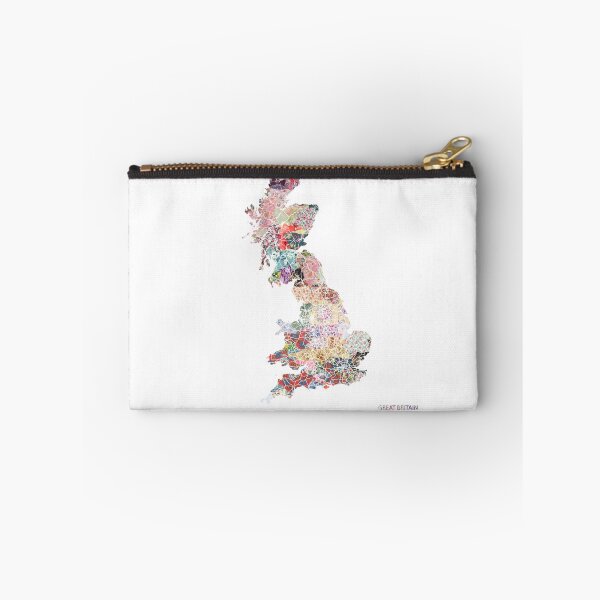 Item preview, Great britain map designed and sold by FlowersMaps.
