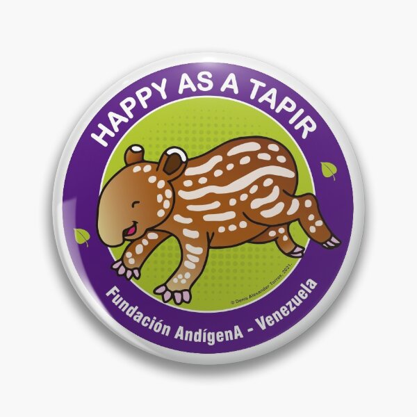 Item preview, HAPPY AS A TAPIR designed and sold by VISION TORRES.
