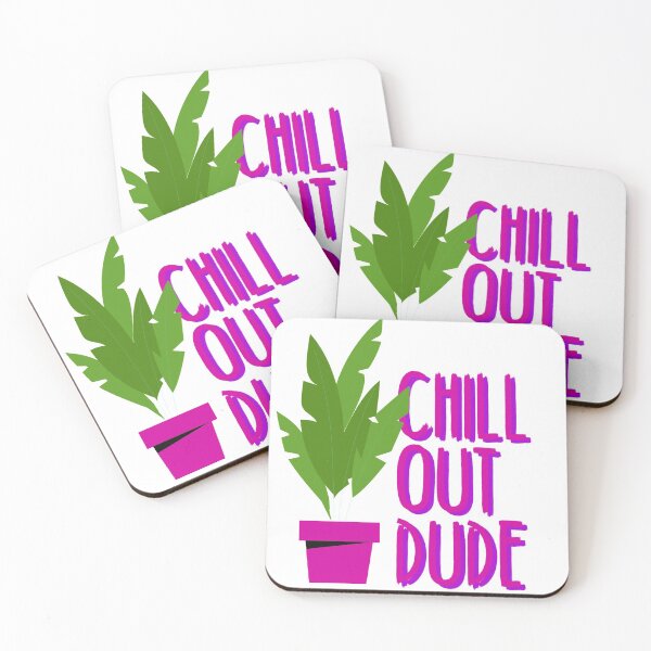 Item preview, Chill Out Dude designed and sold by Mooostickers.