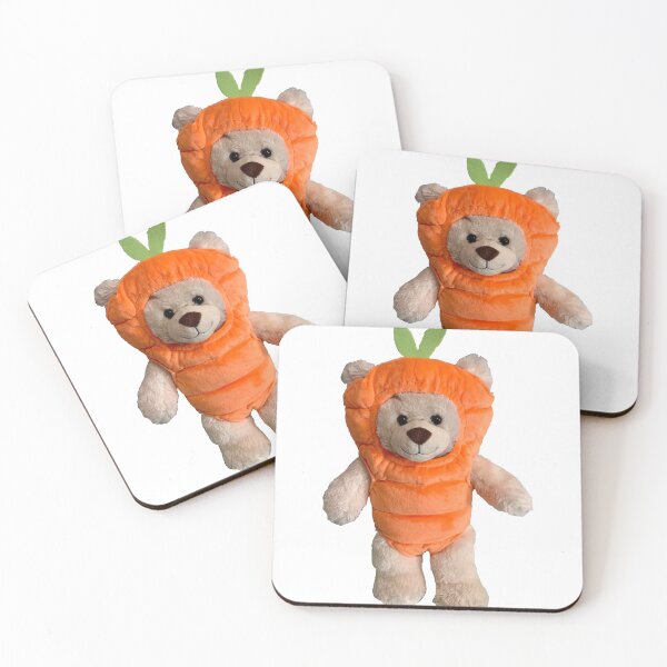 Item preview, Teddy Bear In Carrot Costume designed and sold by Plushienatural.