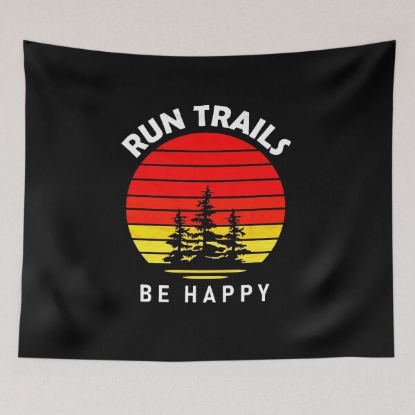 Item preview, Trail Running be happy designed and sold by sayotayo93.