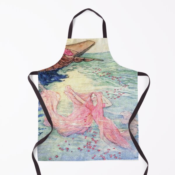 Item preview, Lady in the Water from  Bengal tales illustration  - Warwick Goble designed and sold by Vintage Designs +.
