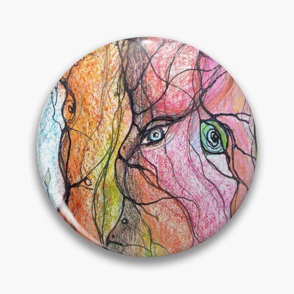 Item preview, Neuroart, Abstract colorful looking tree designed and sold by VikitaSolomakha.