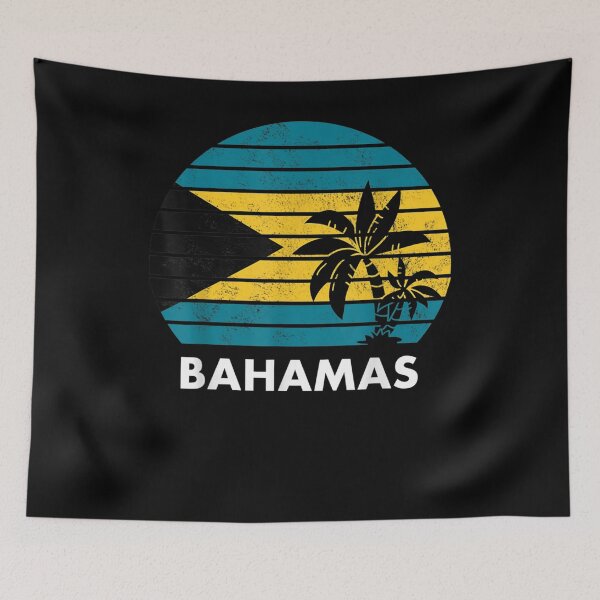 Item preview, Bahamas Bahamian Distressed Bahamas Flag Gift designed and sold by lolahomya.