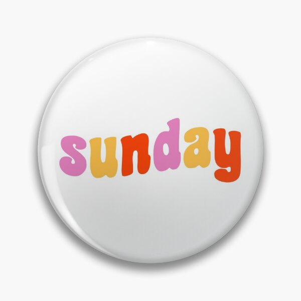 Item preview, sunday designed and sold by thetypo.