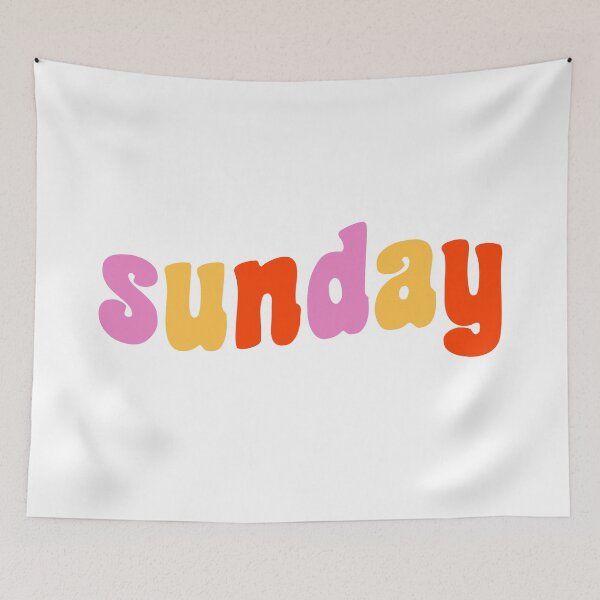 Item preview, sunday designed and sold by thetypo.