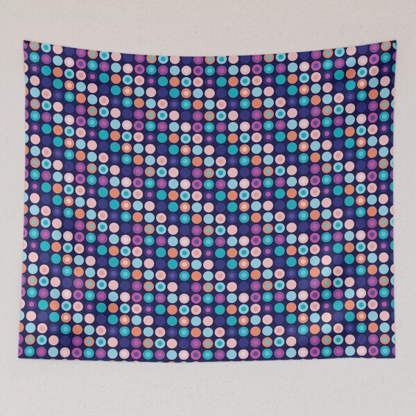 Item preview, Shiny, abstract polka dots designed and sold by IngaDesign.