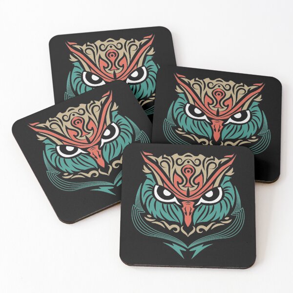 Item preview, Vintage Owl head illustration  designed and sold by Nesdigiart.