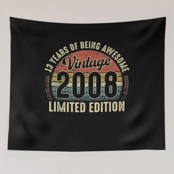 Item preview, Vintage 2008 Distressed 13 Year Old 13th Birthday Gift designed and sold by lolahomya.