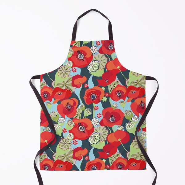 Item preview, Red poppies, blue skies! designed and sold by SharonCoxArt65.