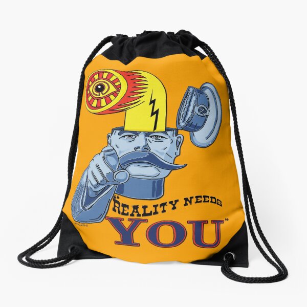 REALITY NEEDS YOU - LARGE GRAPHIC VERSION Drawstring Bag