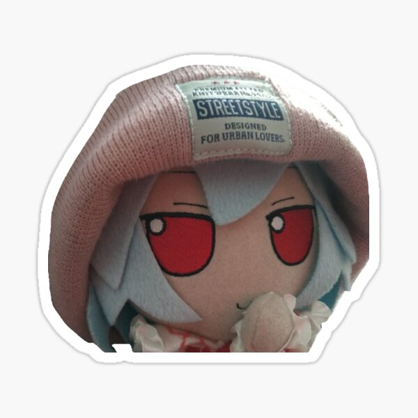 "fumo remilia scarlet " Sticker for Sale by scarletfumo | Redbubble
