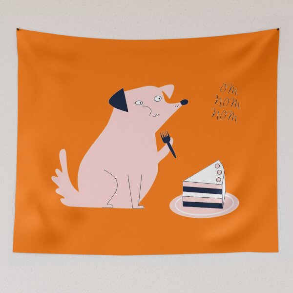 Item preview, Hungry Happy Dog designed and sold by AnnaAndVibes.