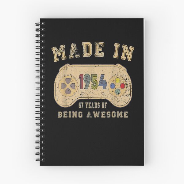 Item preview, Vintage Made In 1954 Video Game 67th Birthday Funny Gifts designed and sold by lolahomya.