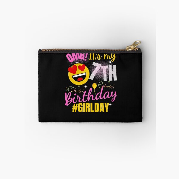Item preview, OMG It's My Birthday 7TH Birthday Girl  designed and sold by arteesy.