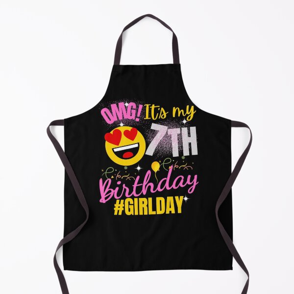 Item preview, OMG It's My Birthday 7TH Birthday Girl designed and sold by arteesy.