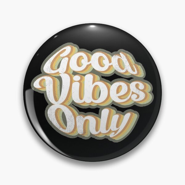 Item preview, GOOD VIBES ONLY - RETRO CLASSIC DESIGN designed and sold by ildafdhome.